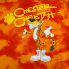 Cheetos Shirt Adult EXTRA LARGE Orange Tie Dye Flamin Hot Chester Cheeta Promo