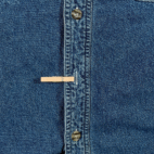 Vintage WearGuard Shirt Adult MEDIUM Blue Denim Plaid Flannel Lined Workwear 90s