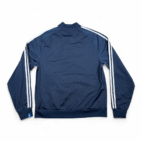 Notre Dame Jacket Adult LARGE Blue White Adidas Track Striped Trefoil Sports