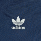 Notre Dame Jacket Adult LARGE Blue White Adidas Track Striped Trefoil Sports