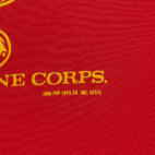 Vintage Marine Corps Shirt Adult LARGE Red Bulldog USMC USA Military 90s