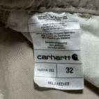 Carhartt Short Mens 32 Brown Rugged Flex Relaxed Carpenter Workwear Utility