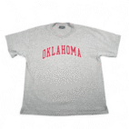 Vintage Oklahoma Sooners Shirt Adult EXTRA LARGE Gray Steve Barry College Y2K
