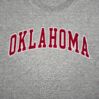 Vintage Oklahoma Sooners Shirt Adult EXTRA LARGE Gray Steve Barry College Y2K