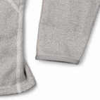 North Face Sweater Womens LARGE Gray Fleece Geometric Sweater Shawl Cowl Pullover