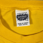 Vintage Rainforest Cafe Shirt Adult EXTRA LARGE Yellow Monkeys San Francisco Y2K
