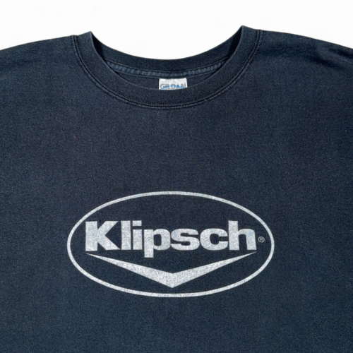 Vintage Klipsch Shirt Adult EXTRA LARGE Black Logo Hi Fi Legend Sound Audio Y2K-2 Vintage Klipsch Shirt Adult EXTRA LARGE Black Logo Hi Fi Legend Sound Audio Y2K