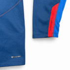 North Face Sweater Adult EXTRA LARGE Blue Flashdry Pullover Colorblock Zip