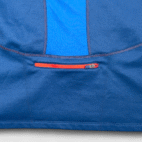 North Face Sweater Adult EXTRA LARGE Blue Flashdry Pullover Colorblock Zip
