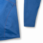 North Face Sweater Adult EXTRA LARGE Blue Flashdry Pullover Colorblock Zip