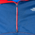 North Face Sweater Adult EXTRA LARGE Blue Flashdry Pullover Colorblock Zip
