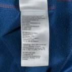 North Face Sweater Adult EXTRA LARGE Blue Flashdry Pullover Colorblock Zip