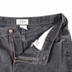 LL Bean Jeans Mens 34x30 Black Classic Fit Cotton Denim Outdoor Cotton Gorpcore