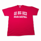 Vintage Indiana Hoosiers Shirt Adult EXTRA LARGE Red Go Big Red Basketball 90s