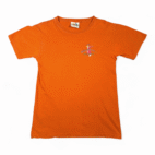 Vintage Margaritaville Shirt Adult SMALL Orange Cotton Tropical Las Vegas 90s