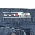 Carhartt Pants Mens 34x31 Blue Relaxed Fit FR Utility Workwear Stretch Cargo