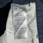 Carhartt Pants Mens 34x31 Blue Relaxed Fit FR Utility Workwear Stretch Cargo