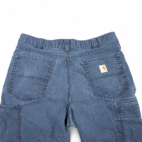 Carhartt Pants Mens 34x31 Blue Relaxed Fit FR Utility Workwear Stretch Cargo