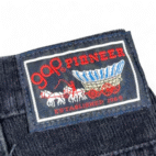 Vintage Gap Pants Mens 35x33 Blue Corduroy Pioneer Straight Talon Zip 80s