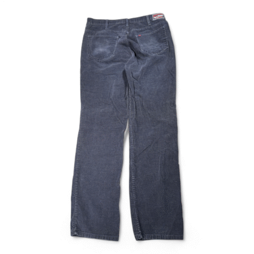 Vintage Gap Pants Mens 35x33 Blue Corduroy Pioneer Straight Talon Zip 80s