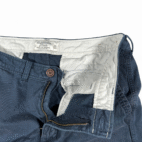 Abercrombie Fitch Shorts Mens 34 Blue Cotton Chino Preppy Outdoor