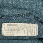 Vintage Wrangler Pants Mens 36x33 Blue Wrancher Dress Jeans Cowboy USA Made 80s