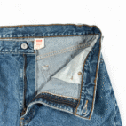 Vintage Levis 505 Jeans Mens 34x31 Blue Regular Straight Medium Wash Denim 90s