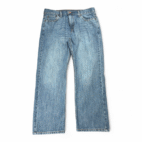 Levis Jeans Mens 34x30 Blue Loose Straight Medium Wash 569 Baggy Fit Skater