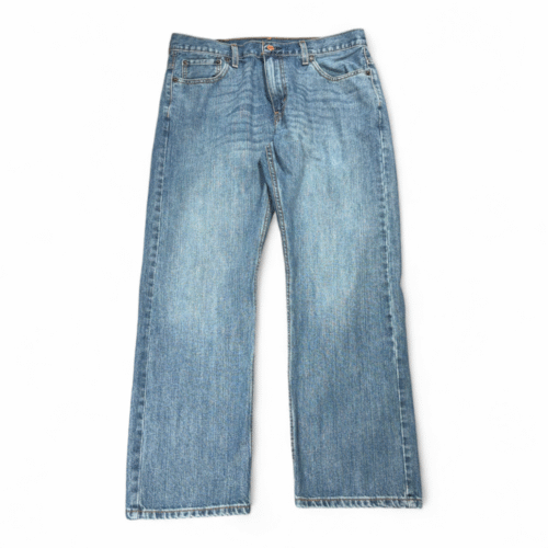 Levis Jeans Mens 34x30 Blue Loose Straight Medium Wash 569 Baggy Fit Skater