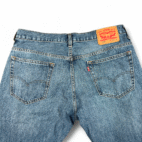 Levis Jeans Mens 34x30 Blue Loose Straight Medium Wash 569 Baggy Fit Skater