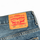 Levis Jeans Mens 34x30 Blue Loose Straight Medium Wash 569 Baggy Fit Skater