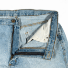 Vintage Ralph Lauren Polo Jean Shorts Mens 33 Blue Denim Baggy Carpenter Y2K