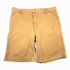 Carhartt Shorts Mens 38 Brown Relaxed Fit Duck Canvas Carpenter Workwear Utility