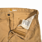 Carhartt Shorts Mens 38 Brown Relaxed Fit Duck Canvas Carpenter Workwear Utility