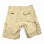 Vintage Levis Cargo Shorts Mens 34 Brown Cotton Khaki Tan Utility Baggy Y2K