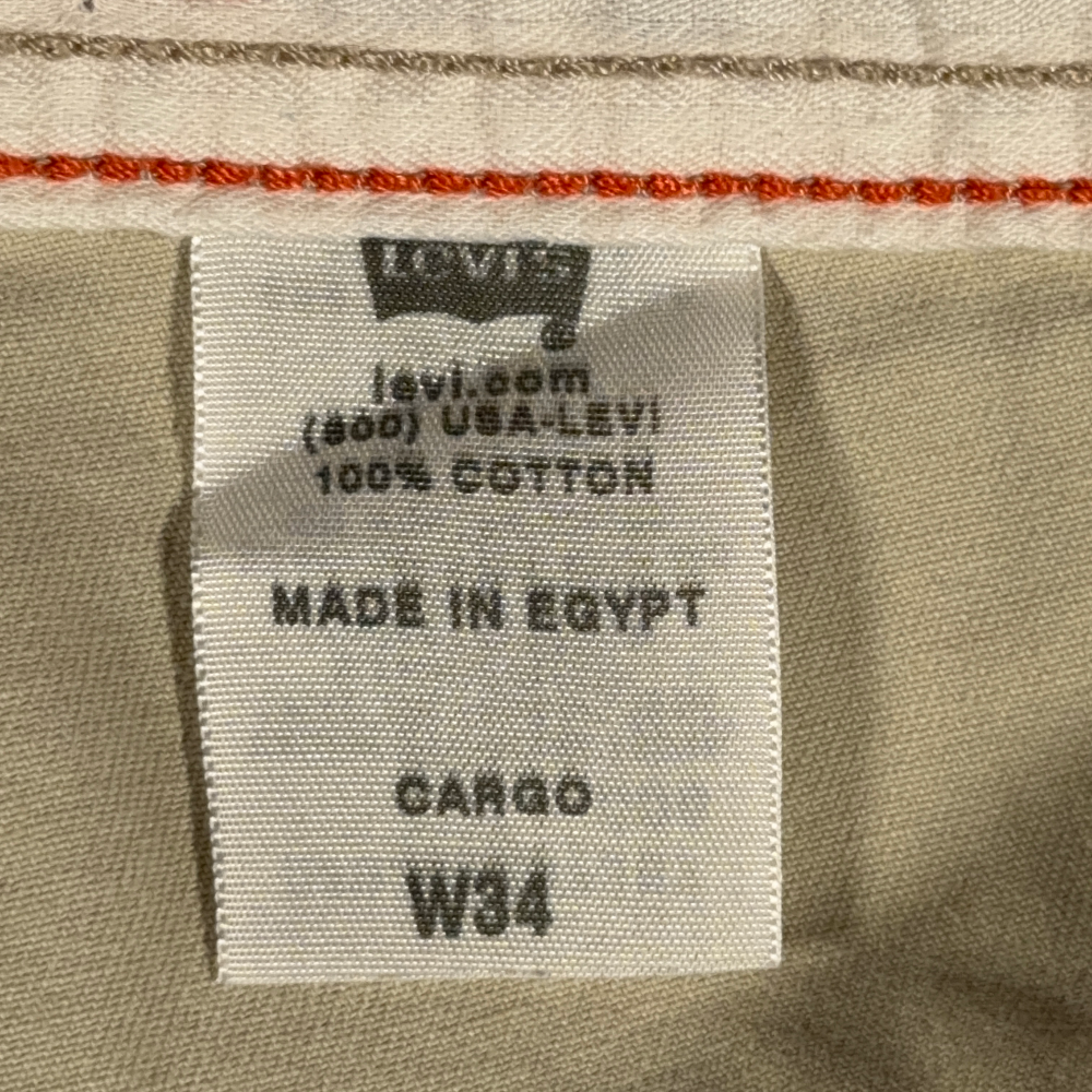 Vintage Levis Cargo Shorts Mens 34 Brown Cotton Khaki Tan Utility Baggy Y2K-4 Vintage Levis Cargo Shorts Mens 34 Brown Cotton Khaki Tan Utility Baggy Y2K
