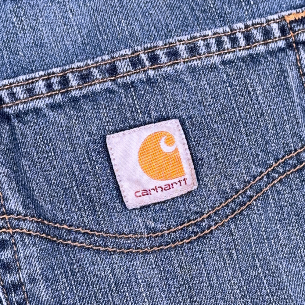 Carhartt Jeans Mens 36x31 Blue Denim Dark Wash Relaxed Rugged Flex Workwear-6 Carhartt Jeans Mens 36x31 Blue Denim Dark Wash Relaxed Rugged Flex Workwear