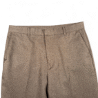 Vintage Levis Pants Mens 34x26 Brown Action Slacks Dress Polyester Altered 80s