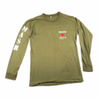 Vintage MASH Shirt Adult SMALL Green 4077th Army TV Show Promo Fox Film USA 80s