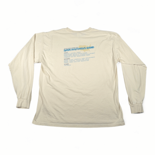 Dave Matthews Band Shirt Adult EXTRA LARGE White Band Music DMB Tour 2007 Y2K