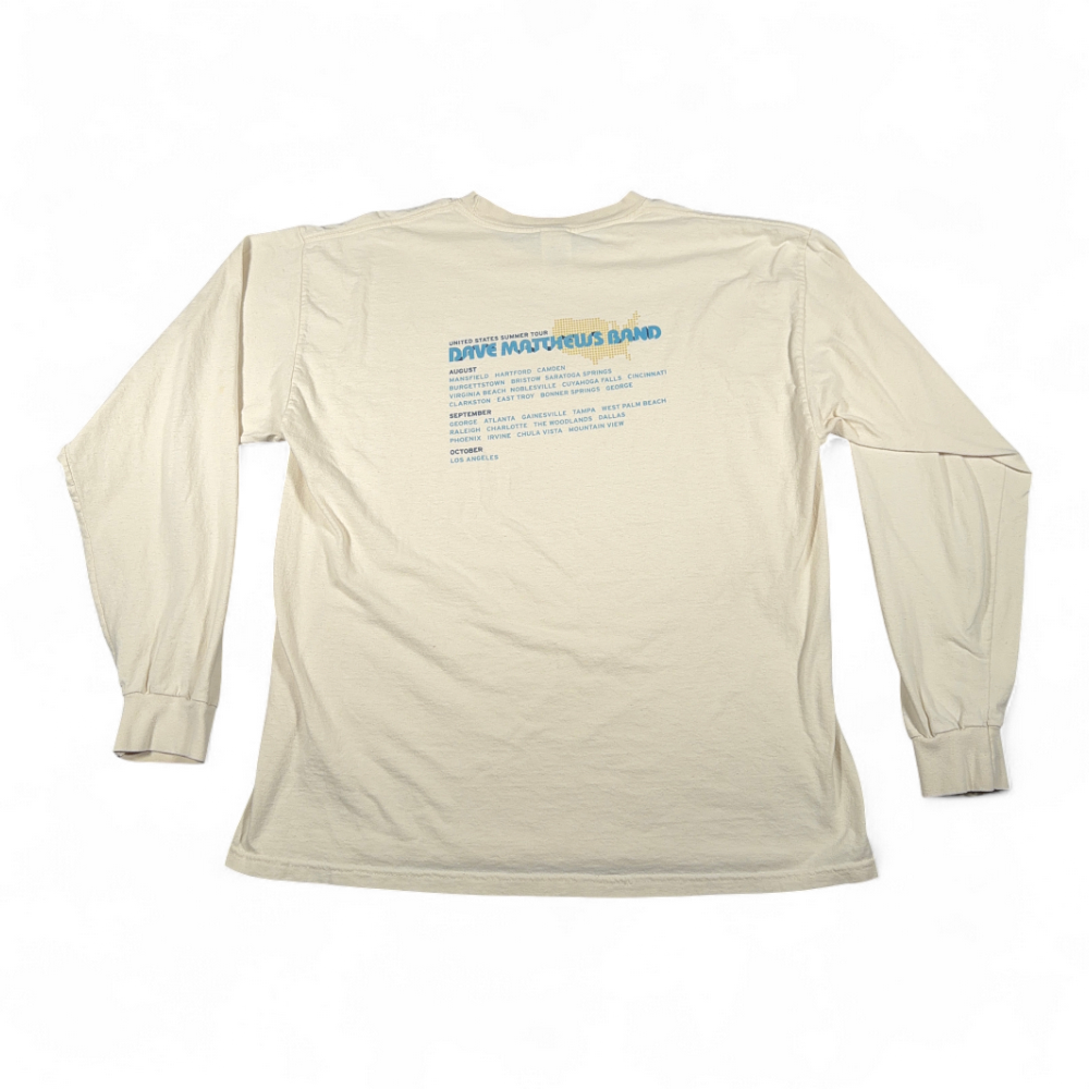 Dave Matthews Band Shirt Adult EXTRA LARGE White Band Music DMB Tour 2007 Y2K-2 Dave Matthews Band Shirt Adult EXTRA LARGE White Band Music DMB Tour 2007 Y2K