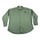 Vintage Browning Shirt Adult EXTRA LARGE Green NWTF Wild Turkey Hunting Y2K