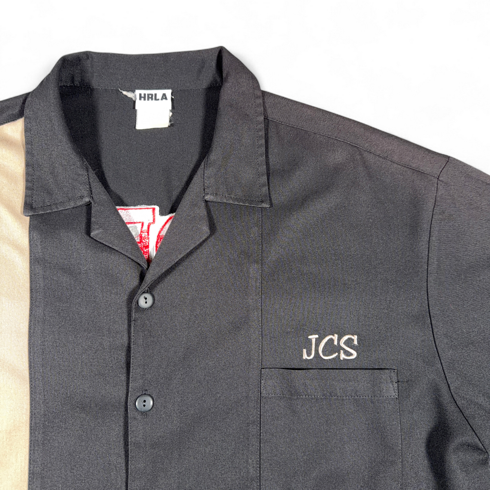 Vintage Joes Crab Shack Shirt Adult EXTRA LARGE Black Tan Camp Bowling Y2K-2 Vintage Joes Crab Shack Shirt Adult EXTRA LARGE Black Tan Camp Bowling Y2K