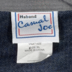 Haband Sweater Adult EXTRA LARGE Blue Gray Brown Colorblock Textured Dad Y2K