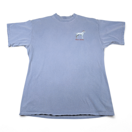 Vintage Sea Dog Shirt Adult EXTRA LARGE Blue Seagars Diving Nautical USA 90s-2 Vintage Sea Dog Shirt Adult EXTRA LARGE Blue Seagars Diving Nautical USA 90s