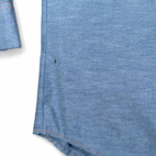 Vintage Big Mac Western Shirt Adult EXTRA LARGE Blue Chambray Pearl Snap USA 90s