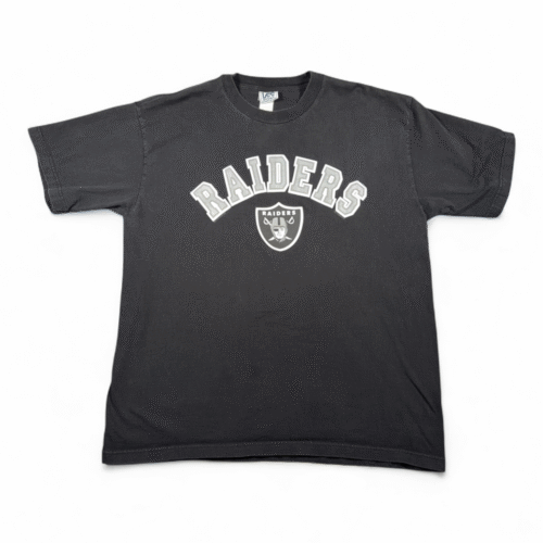 Vintage Oakland Raiders Shirt Adult EXTRA LARGE Black Football NFL Lee Sport Y2K