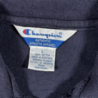 Vintage Olympics Polo Shirt Adult LARGE Blue Champion Atlanta Team USA Logos 90s