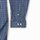 Vintage Butler University Shirt Adult EXTRA LARGE Blue Plaid Bulldog Sports 90s