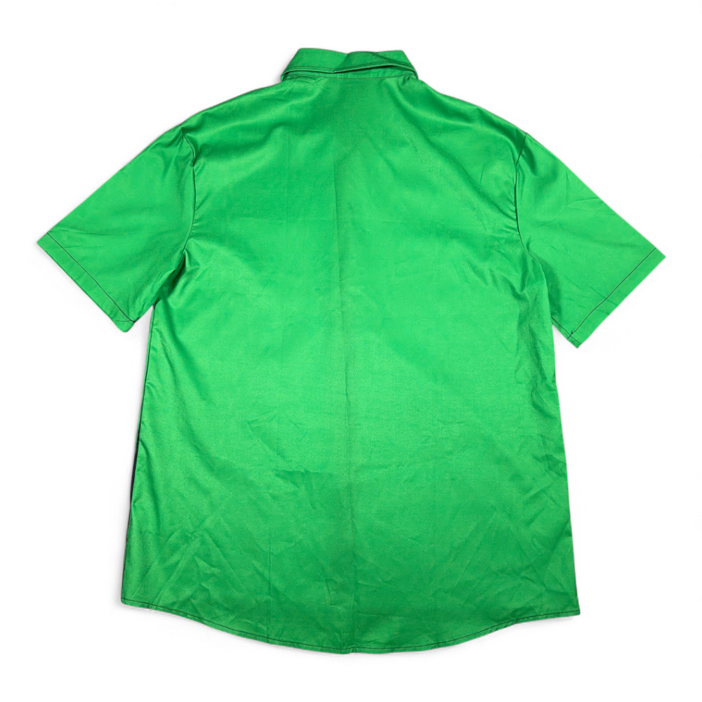 St Patricks Day Shirt Adult SMALL Green Black Aloha Hawaiian Holiday Leprechaun-3 St Patricks Day Shirt Adult SMALL Green Black Aloha Hawaiian Holiday Leprechaun